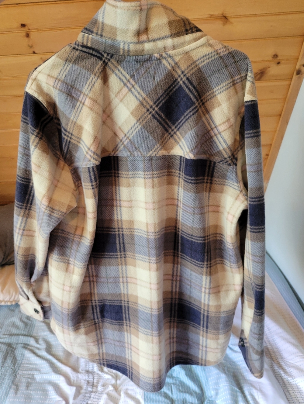 Women's Plaid Jacket - Picture 3 of 3